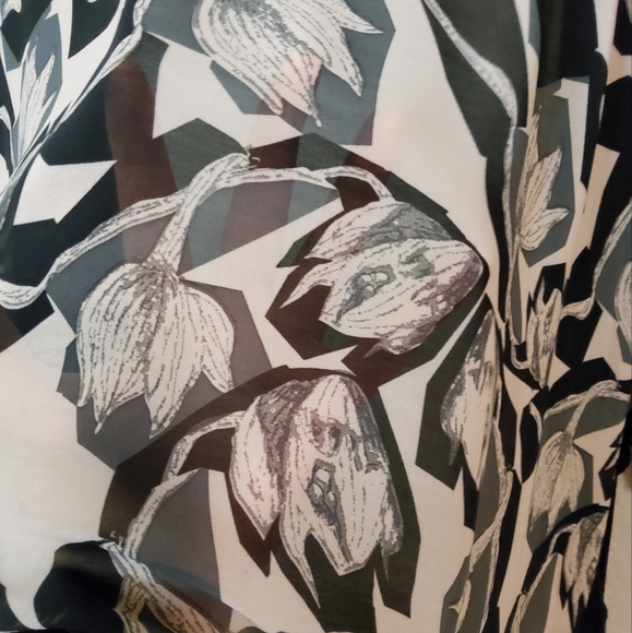 Peppercorn Mixed Material Cardigan Size XL - Picture 3 of 4